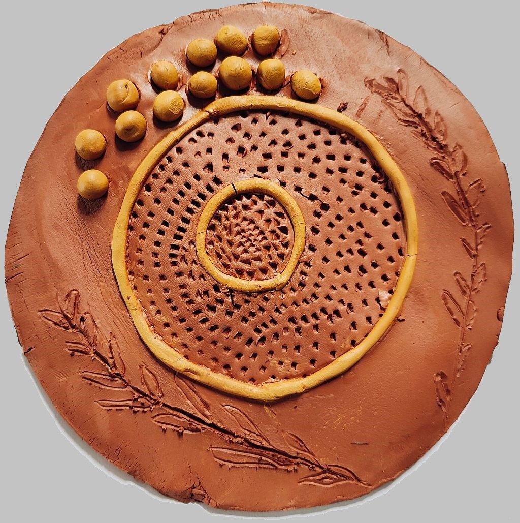 Réalisation d'une assiette en argile